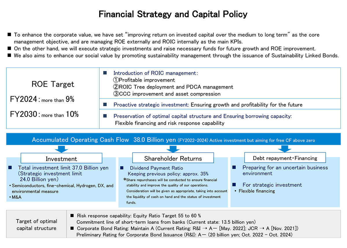 Financial strategy and capital policy