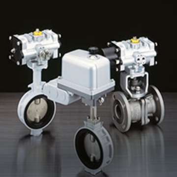 Actuated valve